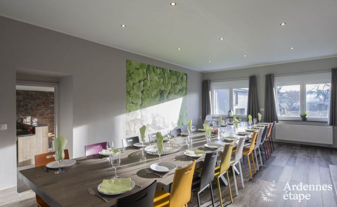 Maison de vacances � Manhay pour 20 personnes en Ardenne