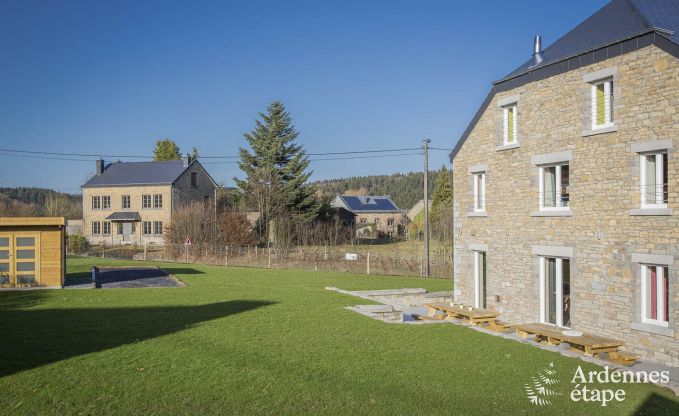 Maison de vacances � Manhay pour 20 personnes en Ardenne