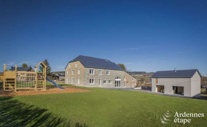 Maison de vacances � Manhay pour 20 personnes en Ardenne