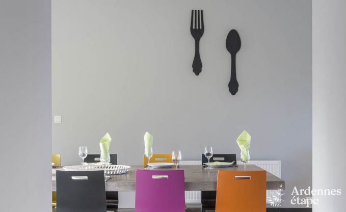 Maison de vacances � Manhay pour 20 personnes en Ardenne