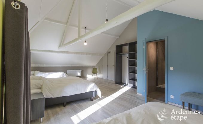 Maison de vacances � Manhay pour 20 personnes en Ardenne
