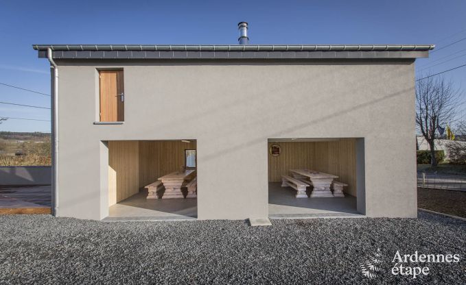 Maison de vacances � Manhay pour 20 personnes en Ardenne