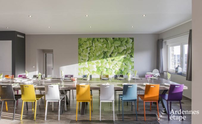 Maison de vacances � Manhay pour 20 personnes en Ardenne