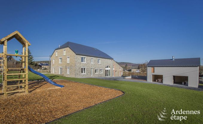 Maison de vacances � Manhay pour 20 personnes en Ardenne