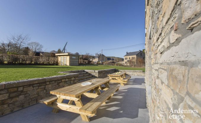 Maison de vacances � Manhay pour 20 personnes en Ardenne