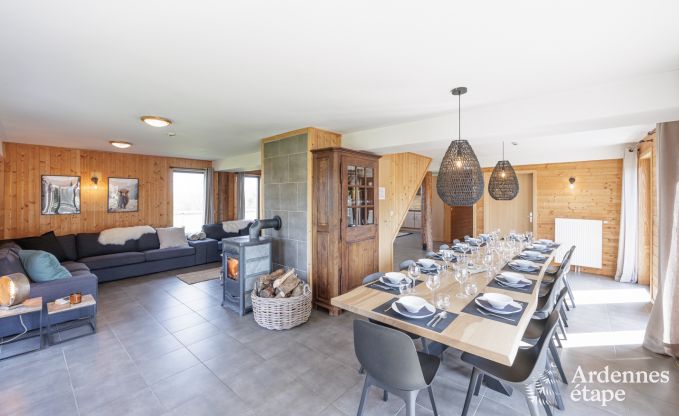Villa de Luxe � Manhay pour 14 personnes en Ardenne