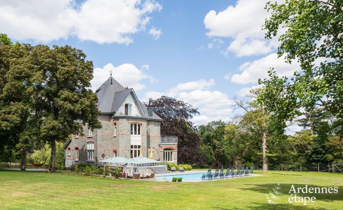 Château de luxe à louer pour 15 personnes, à Marche-en-Famenne (Ardenne)