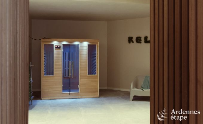 Villa  Marche-en-Famenne pour 28 personnes avec 11 chambres, piscine intrieure et sauna