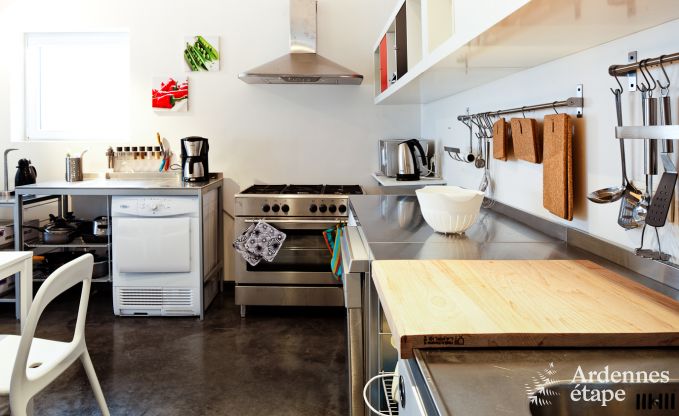 Maison de vacances � Marche pour 14 personnes en Ardenne