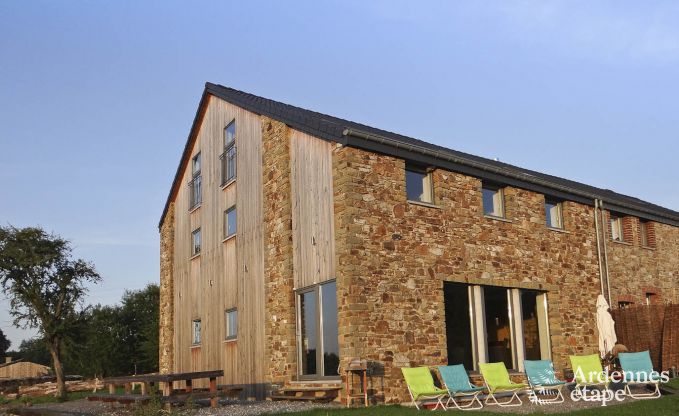 Maison de vacances � Marche pour 14 personnes en Ardenne
