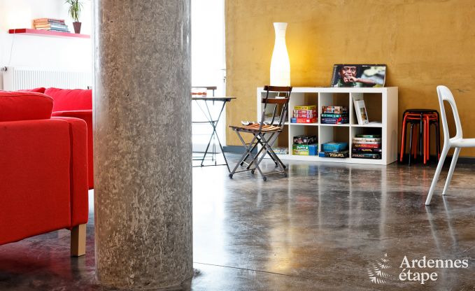 Maison de vacances � Marche pour 14 personnes en Ardenne