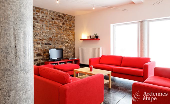 Maison de vacances � Marche pour 14 personnes en Ardenne