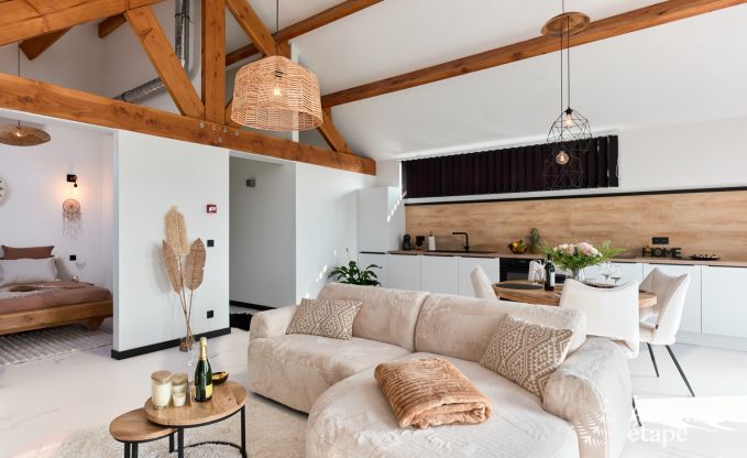 Maison de vacances romantique  Marchin pour 2 personnes avec bien-tre priv et vue magnifique