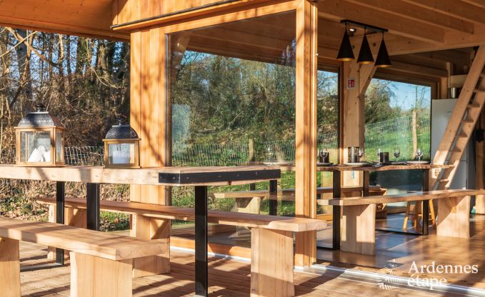 Chalet � Maredsous pour 8 personnes en Ardenne