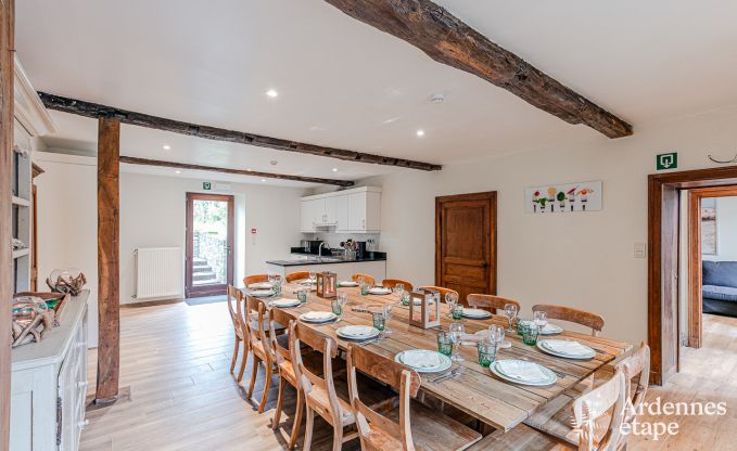 Maison de vacances � Maredsous pour 14 personnes en Ardenne