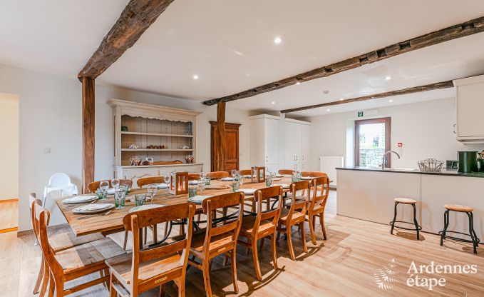 Maison de vacances � Maredsous pour 14 personnes en Ardenne