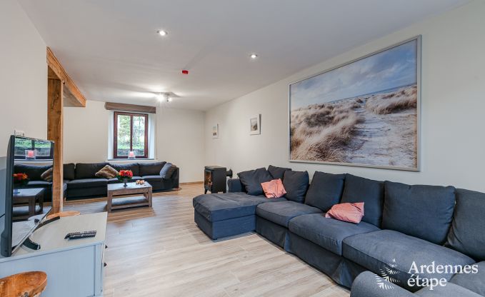 Maison de vacances � Maredsous pour 14 personnes en Ardenne