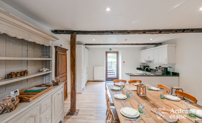 Maison de vacances � Maredsous pour 14 personnes en Ardenne
