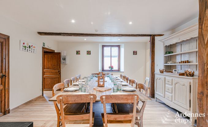 Maison de vacances � Maredsous pour 14 personnes en Ardenne