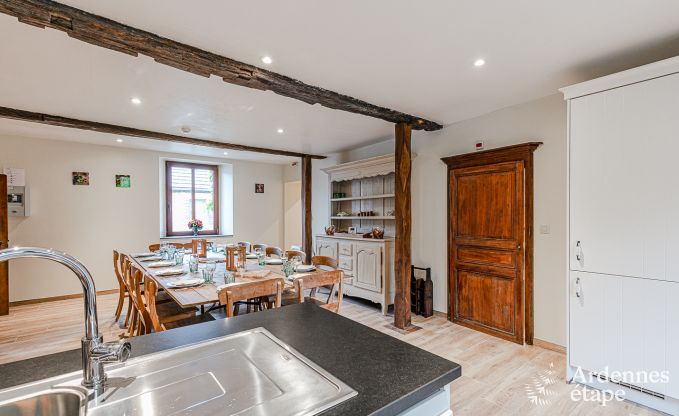 Maison de vacances � Maredsous pour 14 personnes en Ardenne