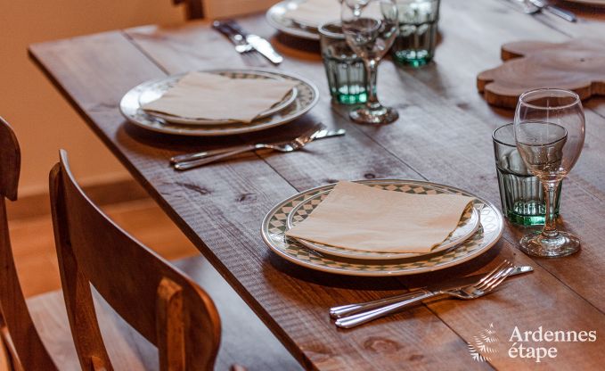 Maison de vacances � Maredsous pour 14 personnes en Ardenne