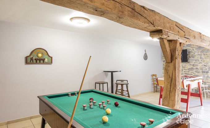 Maison de vacances � Maredsous pour 5 personnes en Ardenne