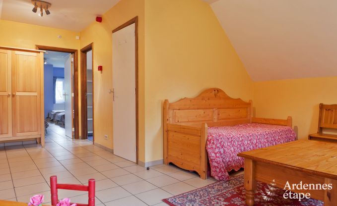 Maison de vacances � Maredsous pour 20 personnes en Ardenne
