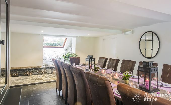 Maison de vacances � Maredsous pour 14 personnes en Ardenne