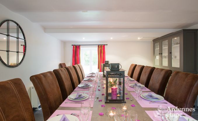 Maison de vacances � Maredsous pour 14 personnes en Ardenne
