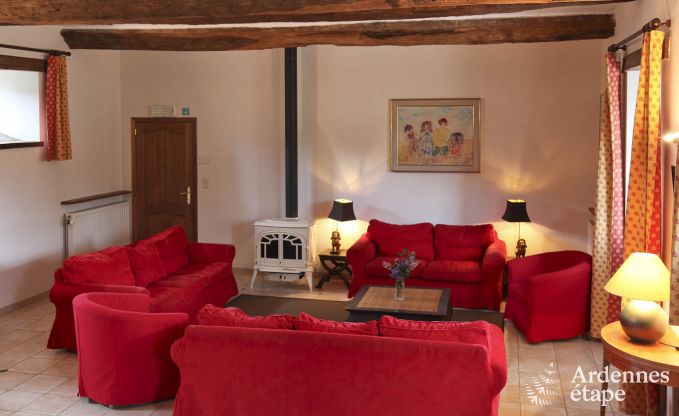 Maison de vacances � Maredsous pour 9 personnes en Ardenne