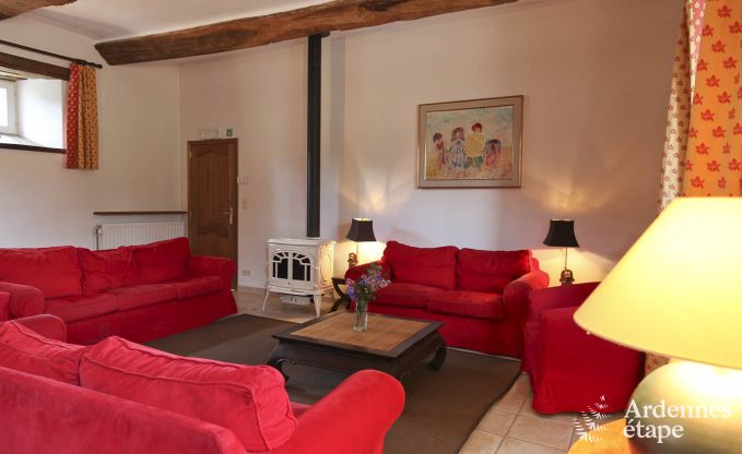 Maison de vacances � Maredsous pour 9 personnes en Ardenne