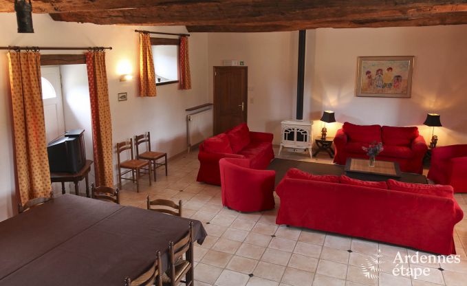 Maison de vacances � Maredsous pour 9 personnes en Ardenne