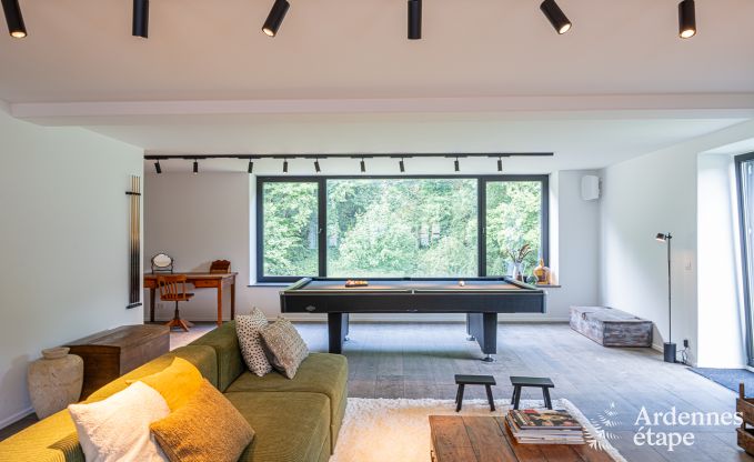 Maison de vacances � Maredsous pour 18 personnes en Ardenne