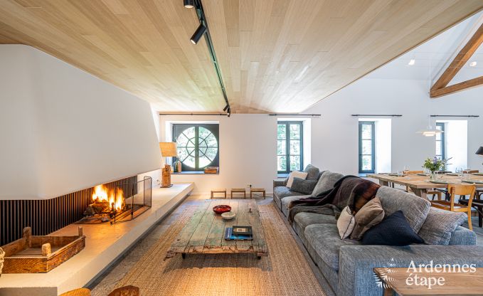 Maison de vacances � Maredsous pour 18 personnes en Ardenne