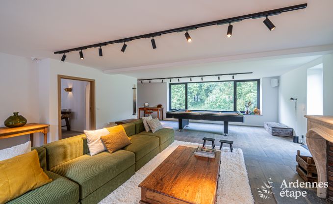 Maison de vacances � Maredsous pour 18 personnes en Ardenne