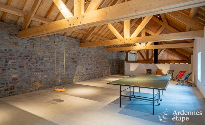 Maison de vacances � Maredsous pour 18 personnes en Ardenne
