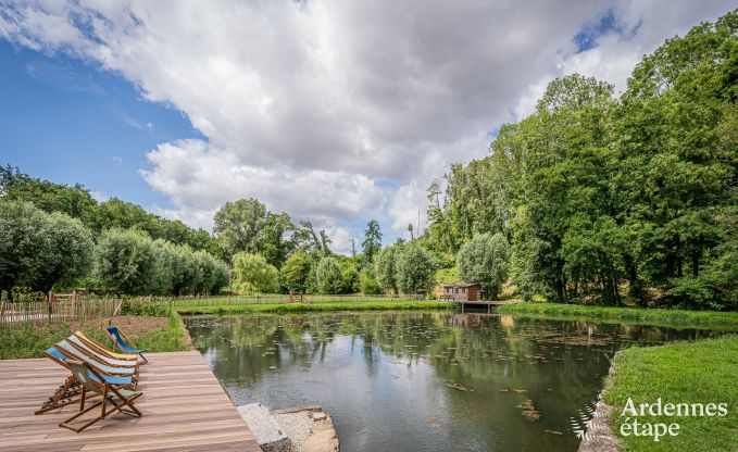 Maison de vacances � Maredsous pour 18 personnes en Ardenne