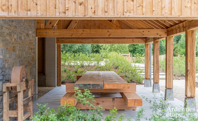 Maison de vacances � Maredsous pour 18 personnes en Ardenne