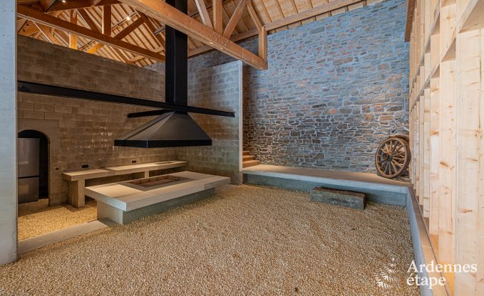 Maison de vacances � Maredsous pour 18 personnes en Ardenne