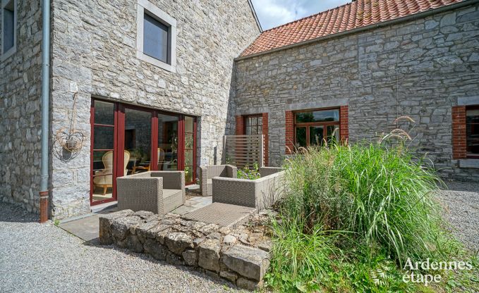 Maison de vacances � Maredsous pour 14 personnes en Ardenne