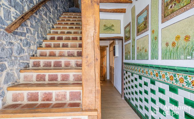 Maison de vacances � Maredsous pour 13 personnes en Ardenne