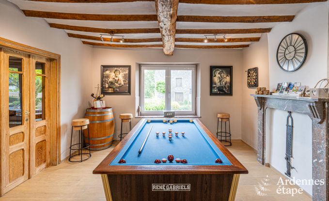 Maison de vacances � Maredsous pour 13 personnes en Ardenne