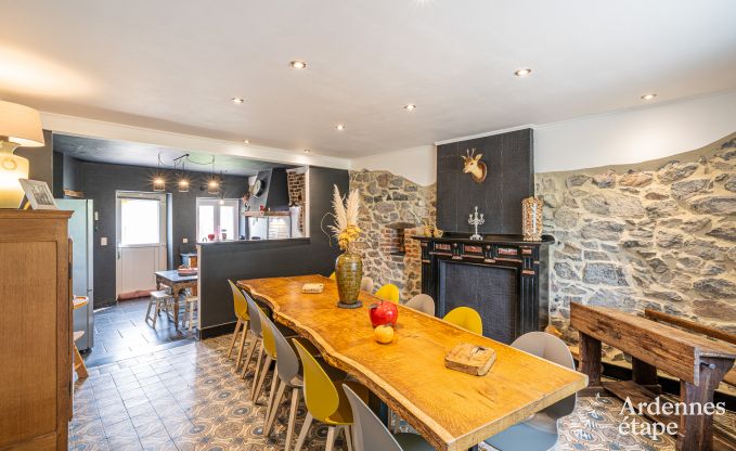 Maison de vacances � Maredsous pour 13 personnes en Ardenne