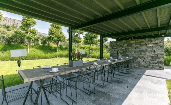 Villa de Luxe � Maredsous pour 21 personnes en Ardenne