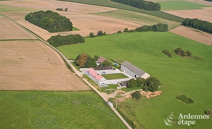 Villa de Luxe � Maredsous pour 16 personnes en Ardenne