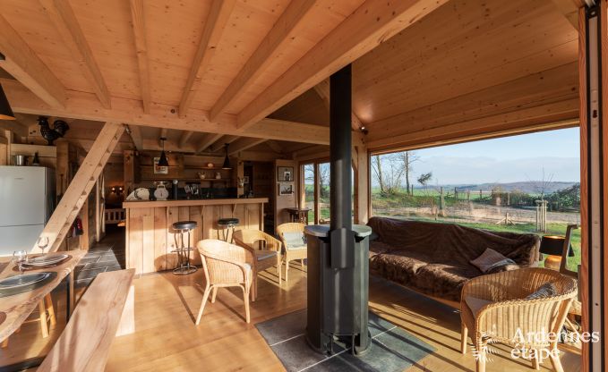 Chalet  Maredsous pour 8 personnes en Ardenne