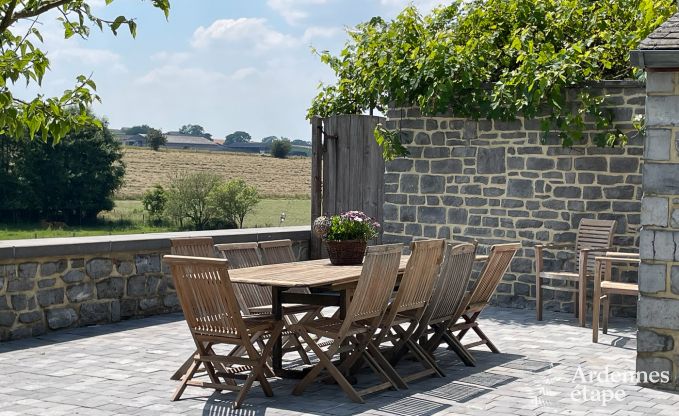 Maison de vacances � Maredsous pour 9 personnes en Ardenne