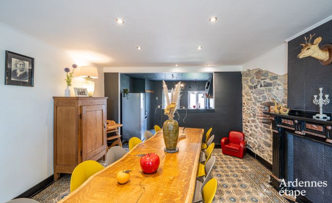 Maison de vacances � Maredsous pour 13 personnes en Ardenne