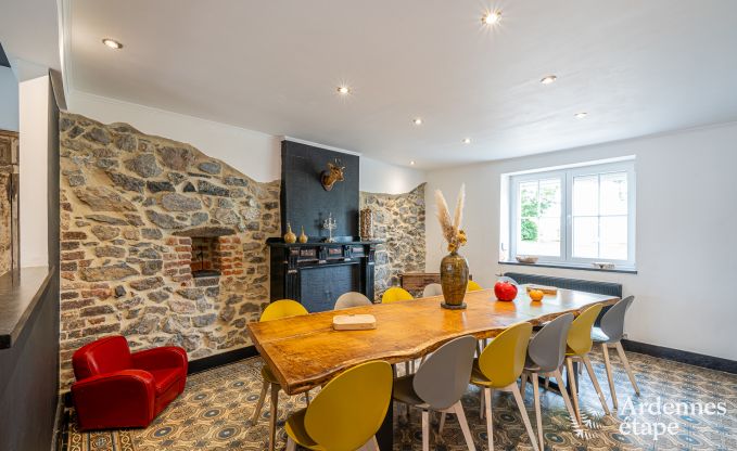 Maison de vacances � Maredsous pour 13 personnes en Ardenne