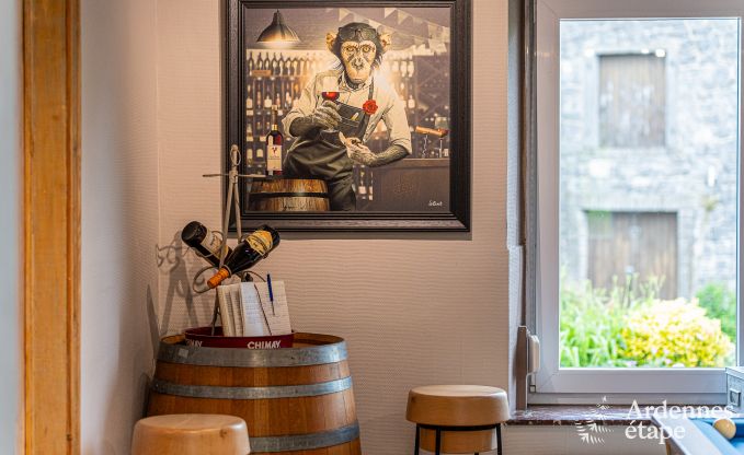 Maison de vacances � Maredsous pour 13 personnes en Ardenne